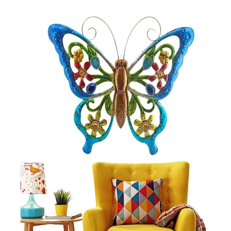 3D Metal Butterfly Decor Hollow Out Butterfly Decorations Wall Art Sculpture Hanging Decoration For Garden Patio Fence
3D Metal Butterfly Decor Hollow Out Butterfly Decorations Wall Art Sculpture Hanging Decoration For Garden Patio Fence