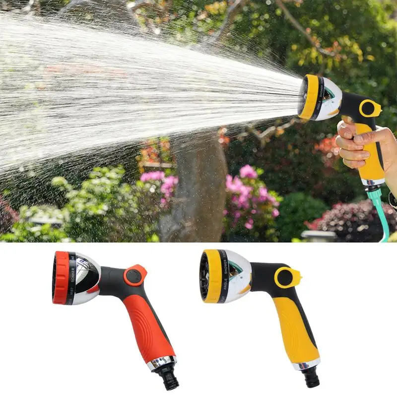 Garden Shower Sprayer High Pressure 10 Spray Pattern Spray Hose Nozzle Mutifunctional Household Car Washing Yard Water Sprayer
Garden Shower Sprayer High Pressure 10 Spray Pattern Spray Hose Nozzle Mutifunctional Household Car Washing Yard Water Sprayer