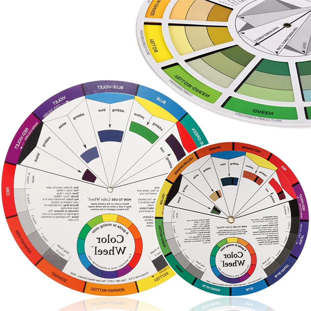 1Pcs 12 Color Paper Card Tattoo Color Wheel Circle Three Tier Design Mix Guide Round Nails Pigment Microblading Makeup Supplies
1Pcs 12 Color Paper Card Tattoo Color Wheel Circle Three Tier Design Mix Guide Round Nails Pigment Microblading Makeup Supplies
