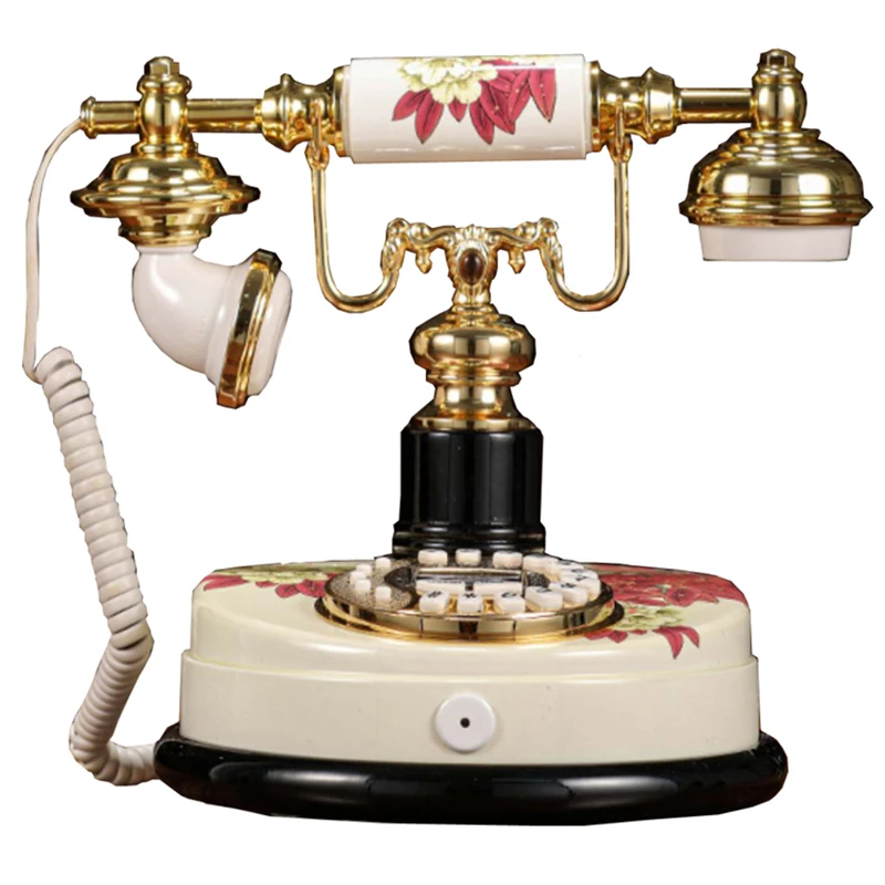 

Corded Telephone Retro Landline Phone for Home/Office/Hotel, Antique Telephones Old Fashion Decor Desktop Phone
