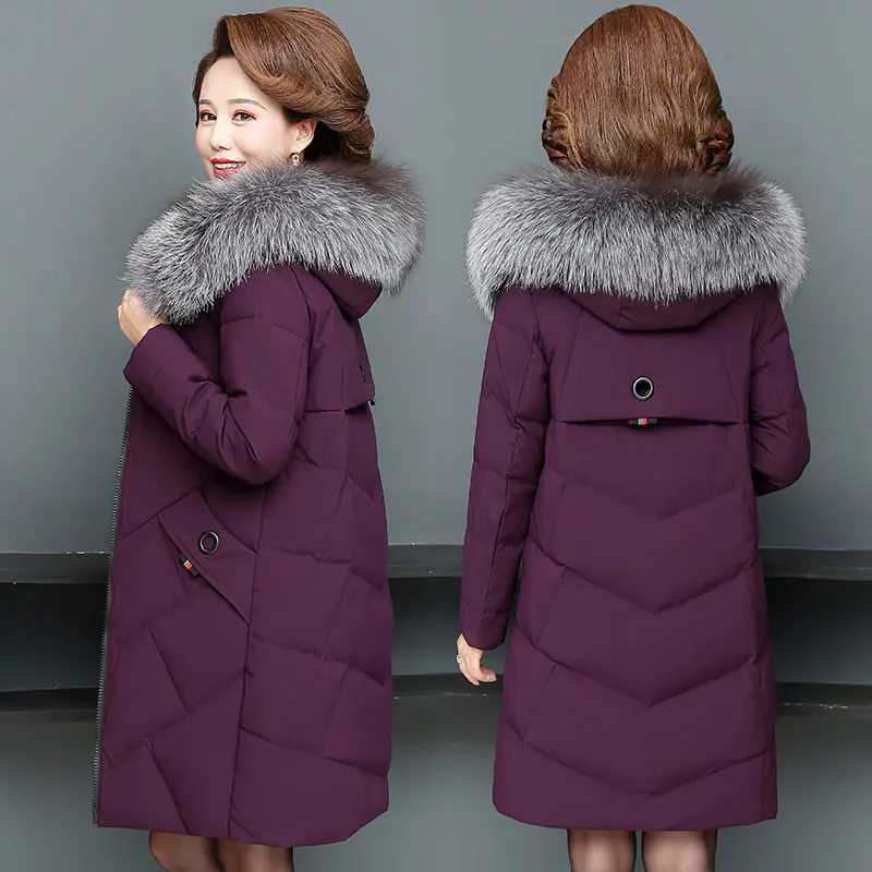 Women's Winter Jacket Fur Collar Female Jacket Slim Cotton-padded Long Jacket Outerwear Winter Coat Parkas 2023 Fashion K184
Women's Winter Jacket Fur Collar Female Jacket Slim Cotton-padded Long Jacket Outerwear Winter Coat Parkas 2023 Fashion K184