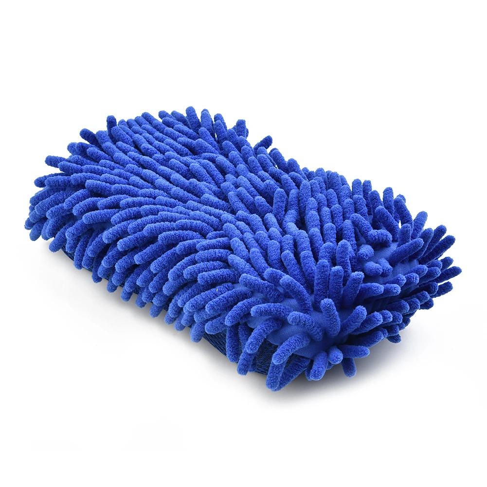 1pc Car Cleaning Sponge Soft Wet Or Dry Home Blue Microfiber Chenille Car Wash Sponge Care Washing Brush Pad Cleaning Supplies
1pc Car Cleaning Sponge Soft Wet Or Dry Home Blue Microfiber Chenille Car Wash Sponge Care Washing Brush Pad Cleaning Supplies