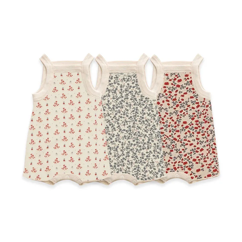 0-24M Newborn Kid Baby Girl Clothes Summer Flower Baby Romper Sleeveless Off Shoulder Jumpsuit Playsuit Cute Sweet Cotton Outfit
0-24M Newborn Kid Baby Girl Clothes Summer Flower Baby Romper Sleeveless Off Shoulder Jumpsuit Playsuit Cute Sweet Cotton Outfit