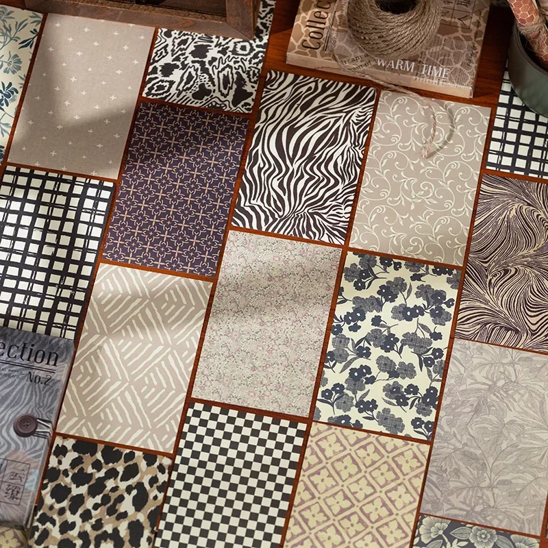 60Sheets Fabric Material Literature Various styles of floral background paper Decoration Handmade backing Scrapbooking Album
60Sheets Fabric Material Literature Various styles of floral background paper Decoration Handmade backing Scrapbooking Album