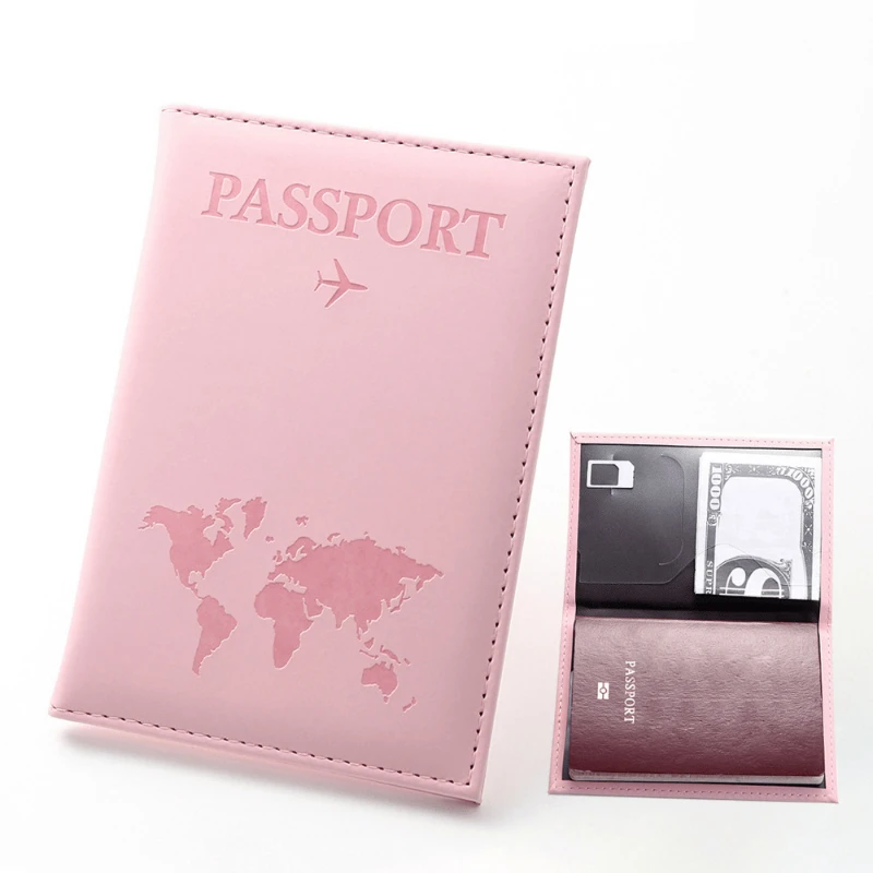 Travel Accessories for Women Men Airplan PU Leather Passport Cover Case ID Business Bank Card Holder Protection Cover Wallet
Travel Accessories for Women Men Airplan PU Leather Passport Cover Case ID Business Bank Card Holder Protection Cover Wallet