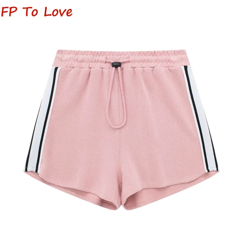OOTD 2023 Summer Elastic Waist Drawstring Casual Shorts Women's Loose Sports Pants Stripe Webbing Both Sides
OOTD 2023 Summer Elastic Waist Drawstring Casual Shorts Women's Loose Sports Pants Stripe Webbing Both Sides