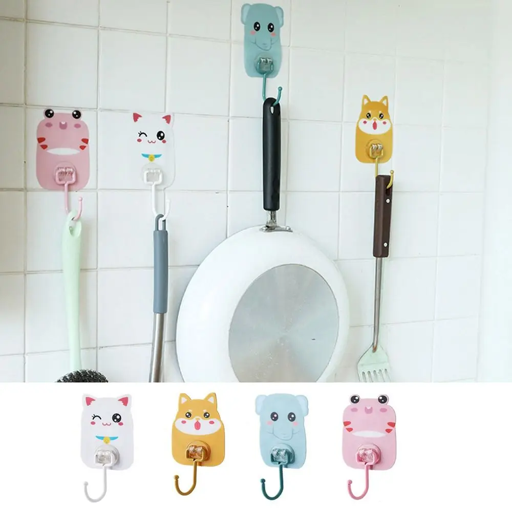 Free Punching Animal Cartoon Wall Hook Creative Plastic Wall Mounted Wall Hanger Non-Marking Waterproof Key Holder Kitchen
Free Punching Animal Cartoon Wall Hook Creative Plastic Wall Mounted Wall Hanger Non-Marking Waterproof Key Holder Kitchen