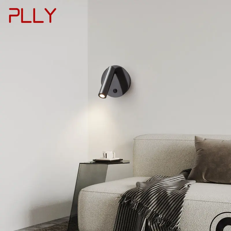 PLLY Nordic Black Wall Lighting Fixture LED Modern Brass Interior Sconce Lamp for Home Living Room Bedside Spotlights
PLLY Nordic Black Wall Lighting Fixture LED Modern Brass Interior Sconce Lamp for Home Living Room Bedside Spotlights