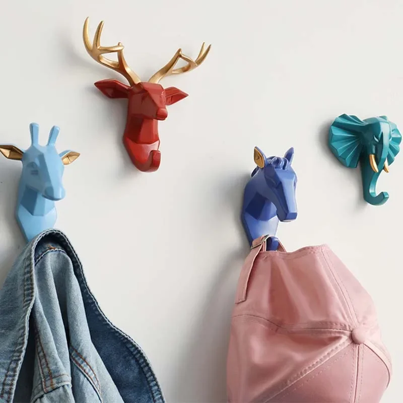 Крючок для хранения головы животного, настенные крючки для ключей, вешалка для пальто без гвоздей, нордическая паста, украшение для дома, крючок для пальто, милый инструмент для хранения
Крючок для хранения головы животного, настенные крючки для ключей, вешалка для пальто без гвоздей, нордическая паста, украшение для дома, крючок для пальто, милый инструмент для хранения