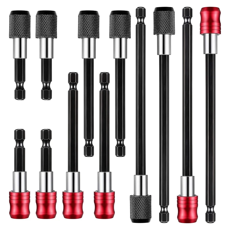 HOT SALE 12Pcs Drill Bit Extension 1/4 Inch Hex Shank Bar Socket Screwdriver Bit Holder And Extension Chuck Adapter Set
HOT SALE 12Pcs Drill Bit Extension 1/4 Inch Hex Shank Bar Socket Screwdriver Bit Holder And Extension Chuck Adapter Set