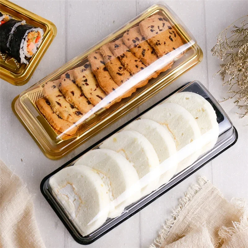 Customized productDisposable Cake Packaging Box Food Grade PP Roll Container Biscuit Sushi Takeaway Boxes
Customized productDisposable Cake Packaging Box Food Grade PP Roll Container Biscuit Sushi Takeaway Boxes