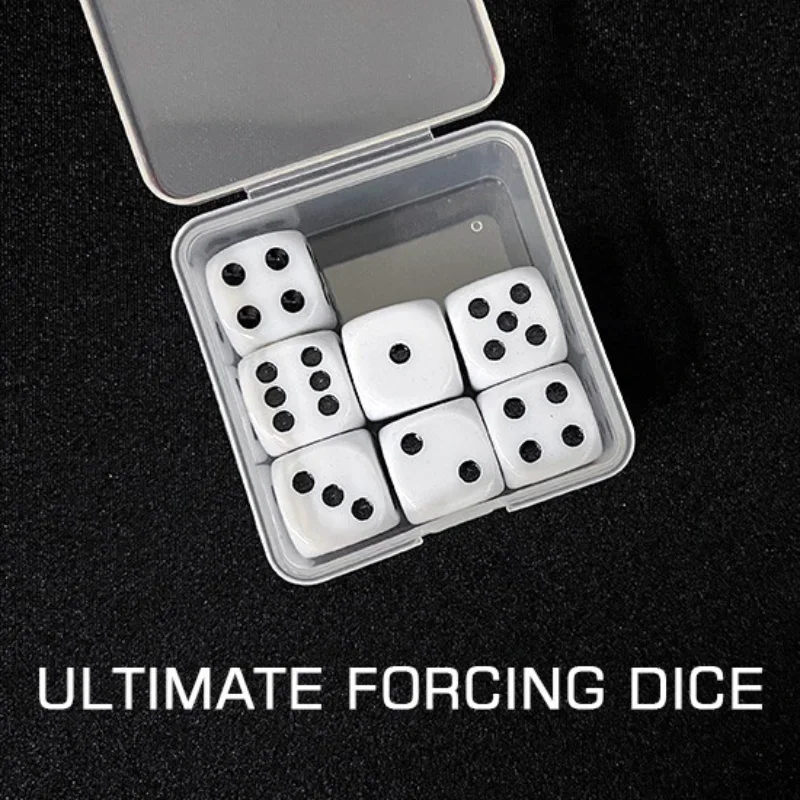 

Ultimate Forcing Dice Close Up Magic Trick Force A Number Magia Magie Magcian Prop Accessory Illusion Mentalism Gimmick Tutorial
