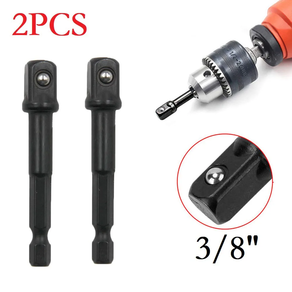 2 Pcs Drill Socket Adapter Impact Drill Extension Drill Bits Bar Socket Adapter 3/8 Size Hex Shank Square Head Drill Bit
2 Pcs Drill Socket Adapter Impact Drill Extension Drill Bits Bar Socket Adapter 3/8 Size Hex Shank Square Head Drill Bit