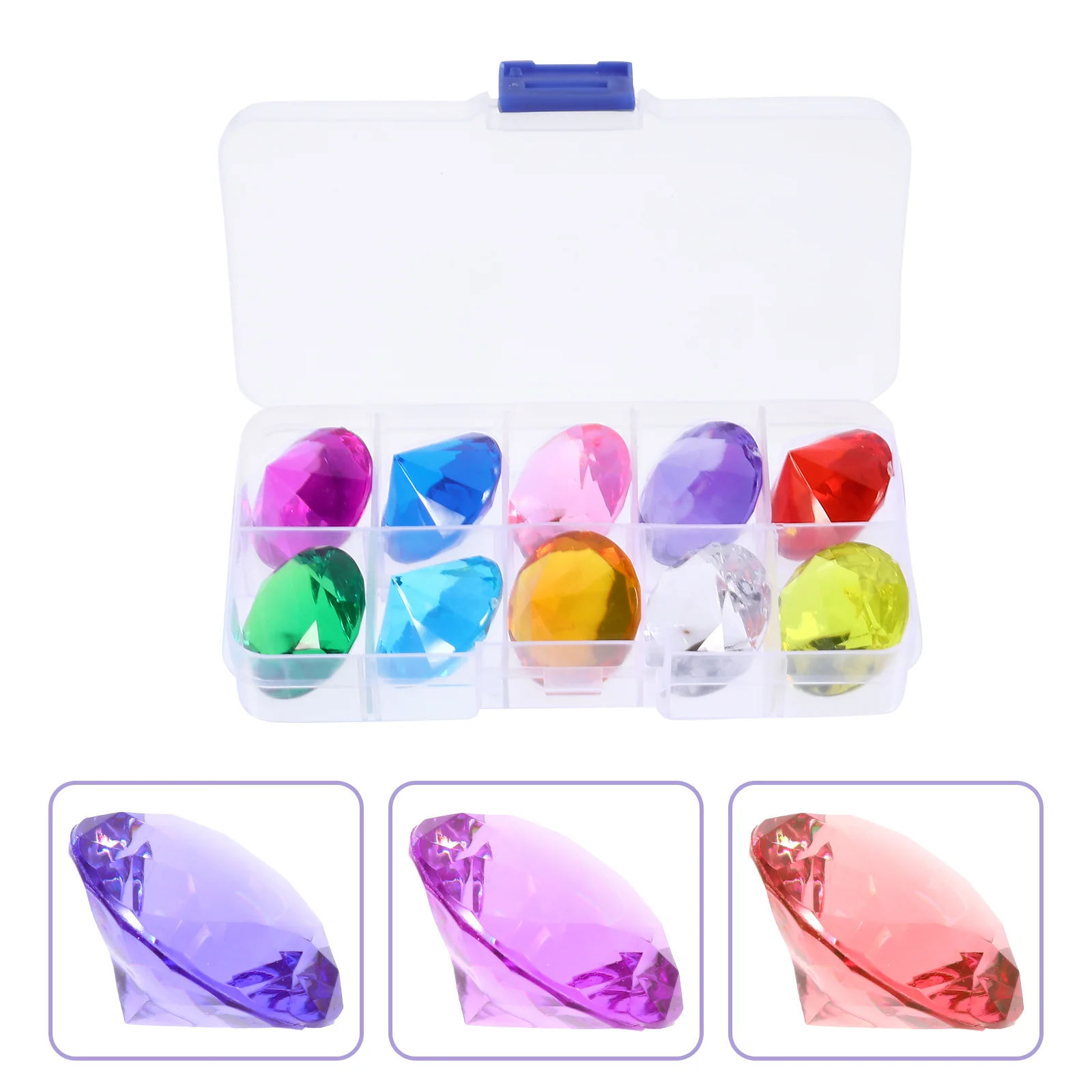 Clear acrylic Diamond Toys diamond gems Princess Jewellery Girls Kids DIY Props Children Accessories Gems Plastic Women's
Clear acrylic Diamond Toys diamond gems Princess Jewellery Girls Kids DIY Props Children Accessories Gems Plastic Women's