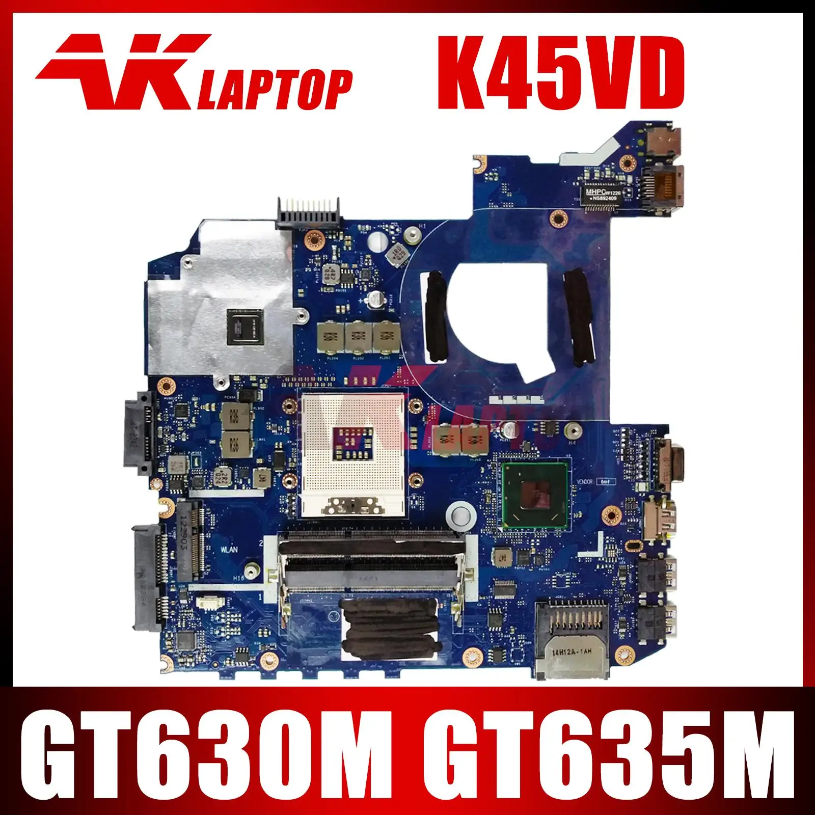 LA-8221P LA-8224P LA-8226P Mainboard For ASUS K45VD A85V A45V K45VJ K45VS K45VM K45A Laptop Motherboard GT610M GT630M GT635M
LA-8221P LA-8224P LA-8226P Mainboard For ASUS K45VD A85V A45V K45VJ K45VS K45VM K45A Laptop Motherboard GT610M GT630M GT635M