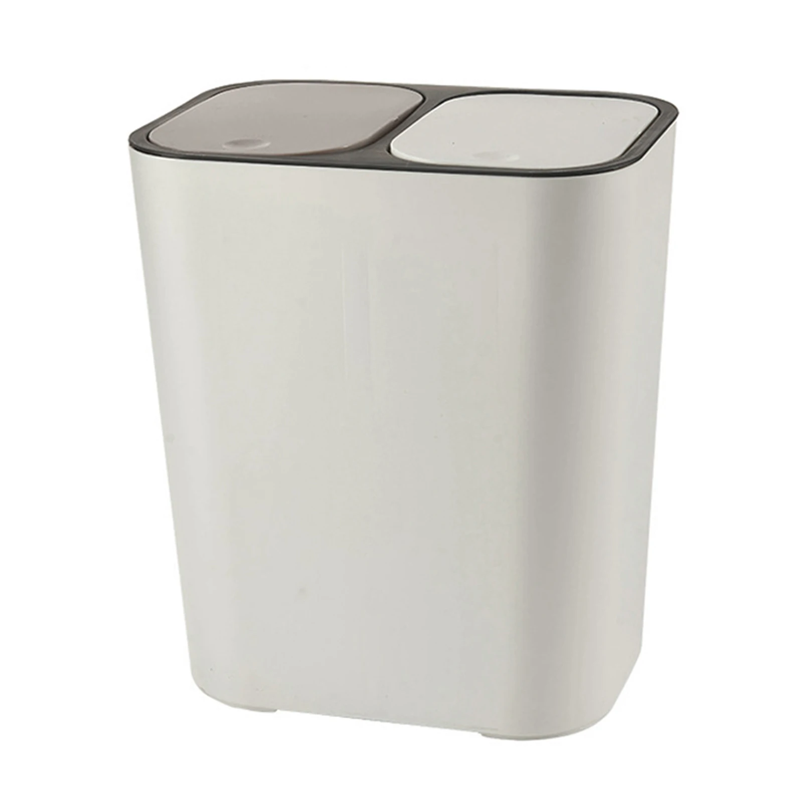 Dry And Wet Separation Trash Can Large Rubbish Bin With 2 Lids Push Type For Kitchen Living Room
Dry And Wet Separation Trash Can Large Rubbish Bin With 2 Lids Push Type For Kitchen Living Room