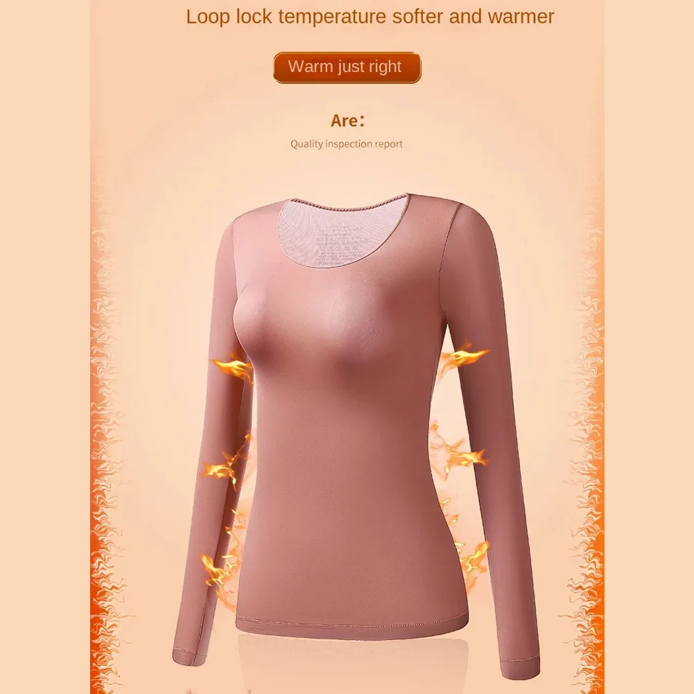 Female Basing Shirt Women Thin Top Underwear Autumn Winter Bottoming Highly Elastic Home Long-sleeved Pullover
Female Basing Shirt Women Thin Top Underwear Autumn Winter Bottoming Highly Elastic Home Long-sleeved Pullover