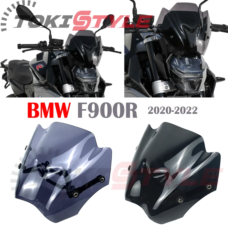 

Fits For BMW F900R 2020 2021 2022 F 900R ’20-’22 Motorcycle accessories windshield sports sun visor windshield wind deflector