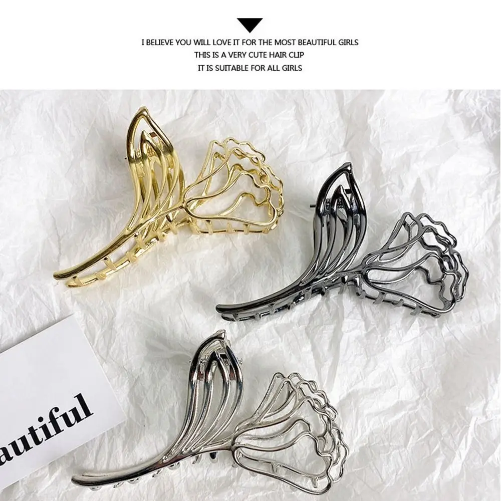 Shape Rose Large Grab Clip Flower Korean Style Headwear Rhinestone Hair Claw Metal Hair Clip Female Hair Accessories
Shape Rose Large Grab Clip Flower Korean Style Headwear Rhinestone Hair Claw Metal Hair Clip Female Hair Accessories