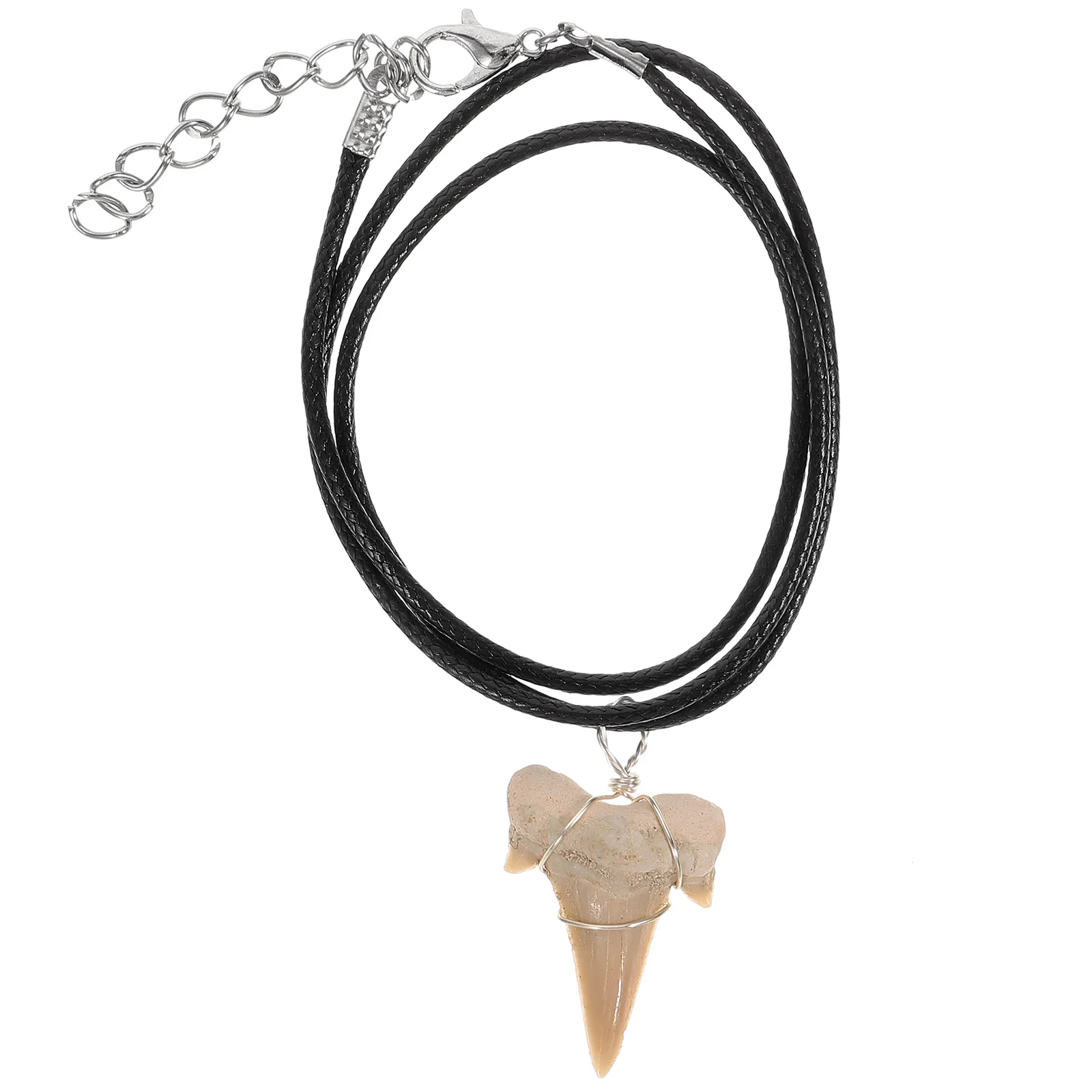 

Necklace for Women Necklaces Girls Sharks Tooth Chain Charm Cool Hanging Pendant Decoration Fossil Miss Cord