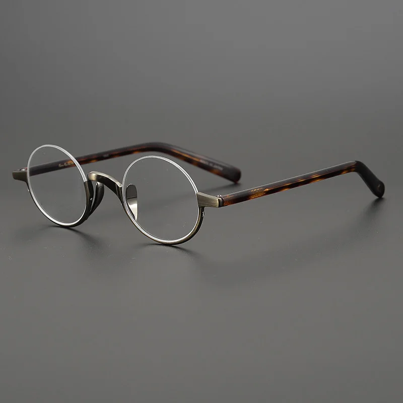 Titanium Small Round Reading Glasses Men Vintage Prescription Eyeglasses Frame Anti Blue Light Glasses 0 +1.0 1.25 1.5 1.75 2.0
Titanium Small Round Reading Glasses Men Vintage Prescription Eyeglasses Frame Anti Blue Light Glasses 0 +1.0 1.25 1.5 1.75 2.0