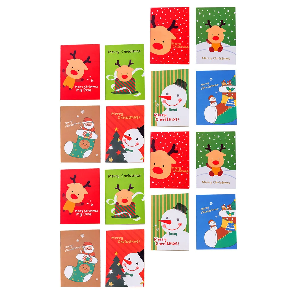 24 Pcs Christmas Pocket Book Xmas Appearance Notepad Practical Writing Notepads Kid Gifts Notebook Paper School Child Mini Kids
24 Pcs Christmas Pocket Book Xmas Appearance Notepad Practical Writing Notepads Kid Gifts Notebook Paper School Child Mini Kids