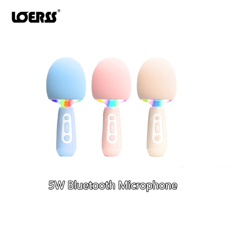 LOERSS Bluetooth 5.0 Microphones Portable Mic TWS Hifi Stereo Microfone Speakers Music Karaoke Live Streaming Youtube Microphone
LOERSS Bluetooth 5.0 Microphones Portable Mic TWS Hifi Stereo Microfone Speakers Music Karaoke Live Streaming Youtube Microphone