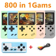 800 In 1 Games MINI Portable Retro Video Console Handheld Game Players Boy 8 Bit 3.0 Inch Color LCD Screen GameBoy
800 In 1 Games MINI Portable Retro Video Console Handheld Game Players Boy 8 Bit 3.0 Inch Color LCD Screen GameBoy