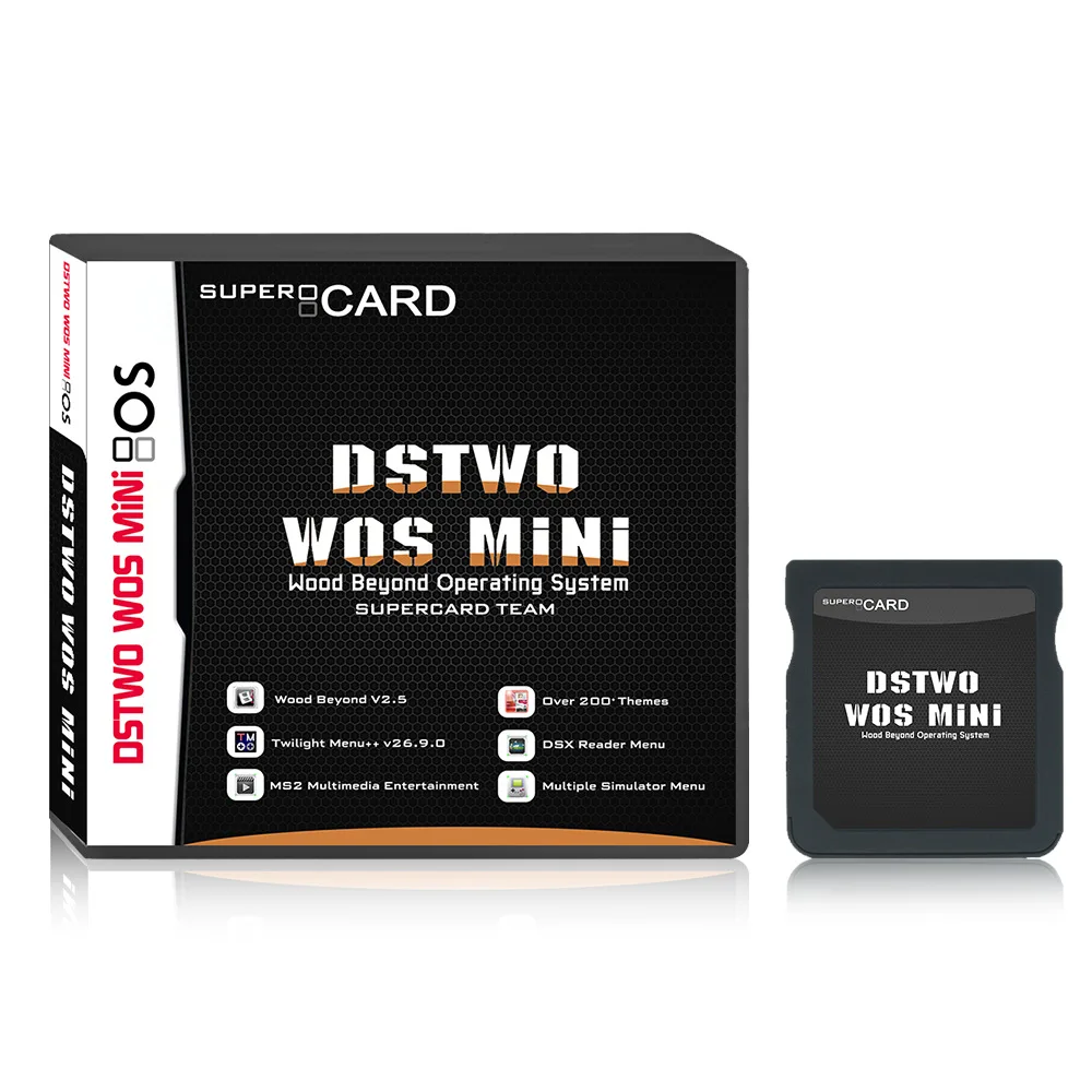 DSTWO WOS MiNi System 10000+ Games NDS Combined Card Produced By Super Card Team
DSTWO WOS MiNi System 10000+ Games NDS Combined Card Produced By Super Card Team
