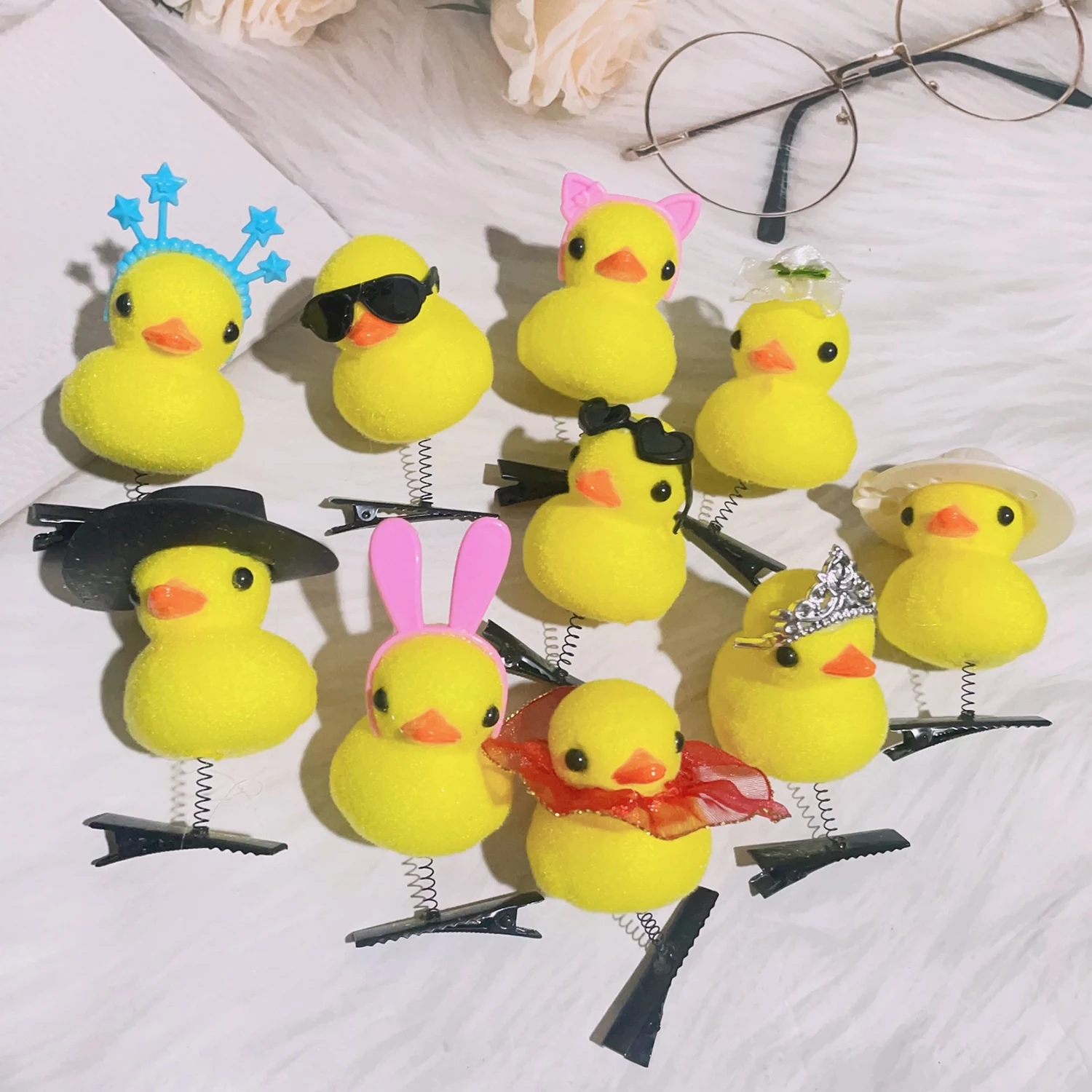 1Pc Multiple Styles Little Yellow Duck Hairpin For Children Gift Funny Christmas Gift Cute Spring Headdress
1Pc Multiple Styles Little Yellow Duck Hairpin For Children Gift Funny Christmas Gift Cute Spring Headdress