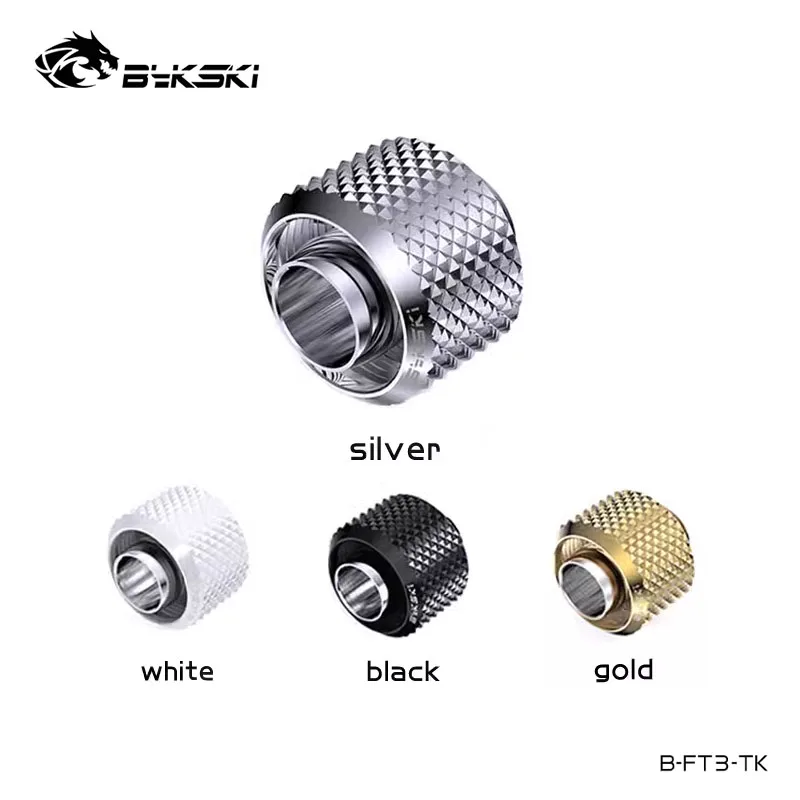 Bykski 10x16mm Hose Tube Hand Compression Fittings For Computer Loop Build,Black,White,Gold,Silver,G1/4 ",B-FT3-TK
Bykski 10x16mm Hose Tube Hand Compression Fittings For Computer Loop Build,Black,White,Gold,Silver,G1/4 ",B-FT3-TK