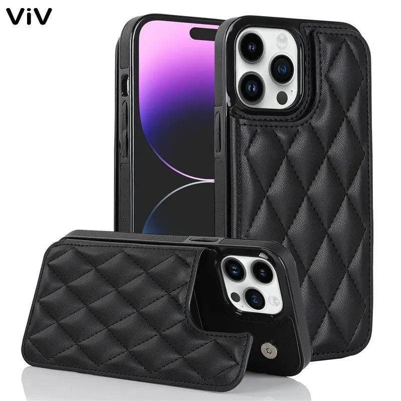 Diamond Pattern Card Holder Female Phone Cover Case For Iphone 14 13 12 11 Pro Max Xr 7 8 Plus Se 2 Anti-fall Soft Coque Fundas
Diamond Pattern Card Holder Female Phone Cover Case For Iphone 14 13 12 11 Pro Max Xr 7 8 Plus Se 2 Anti-fall Soft Coque Fundas