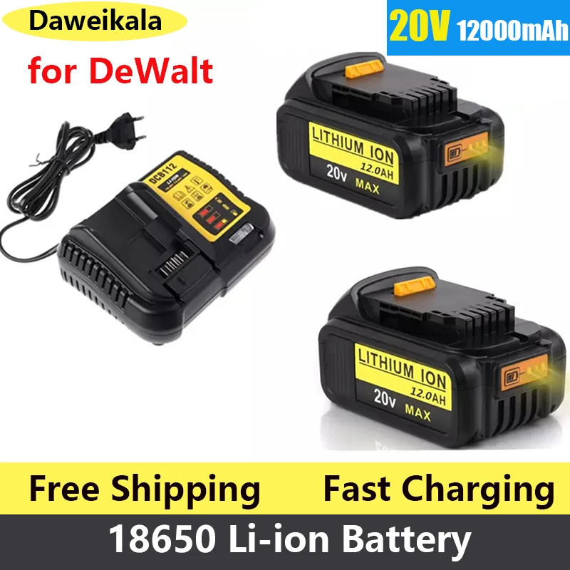Новинка 2023, запасной аккумулятор для DeWalt DCB184, DCB181, DCB182, DCB200, 20 в, 5 А, 20 в, 20 в, батарея + 3A зарядка
Новинка 2023, запасной аккумулятор для DeWalt DCB184, DCB181, DCB182, DCB200, 20 в, 5 А, 20 в, 20 в, батарея + 3A зарядка