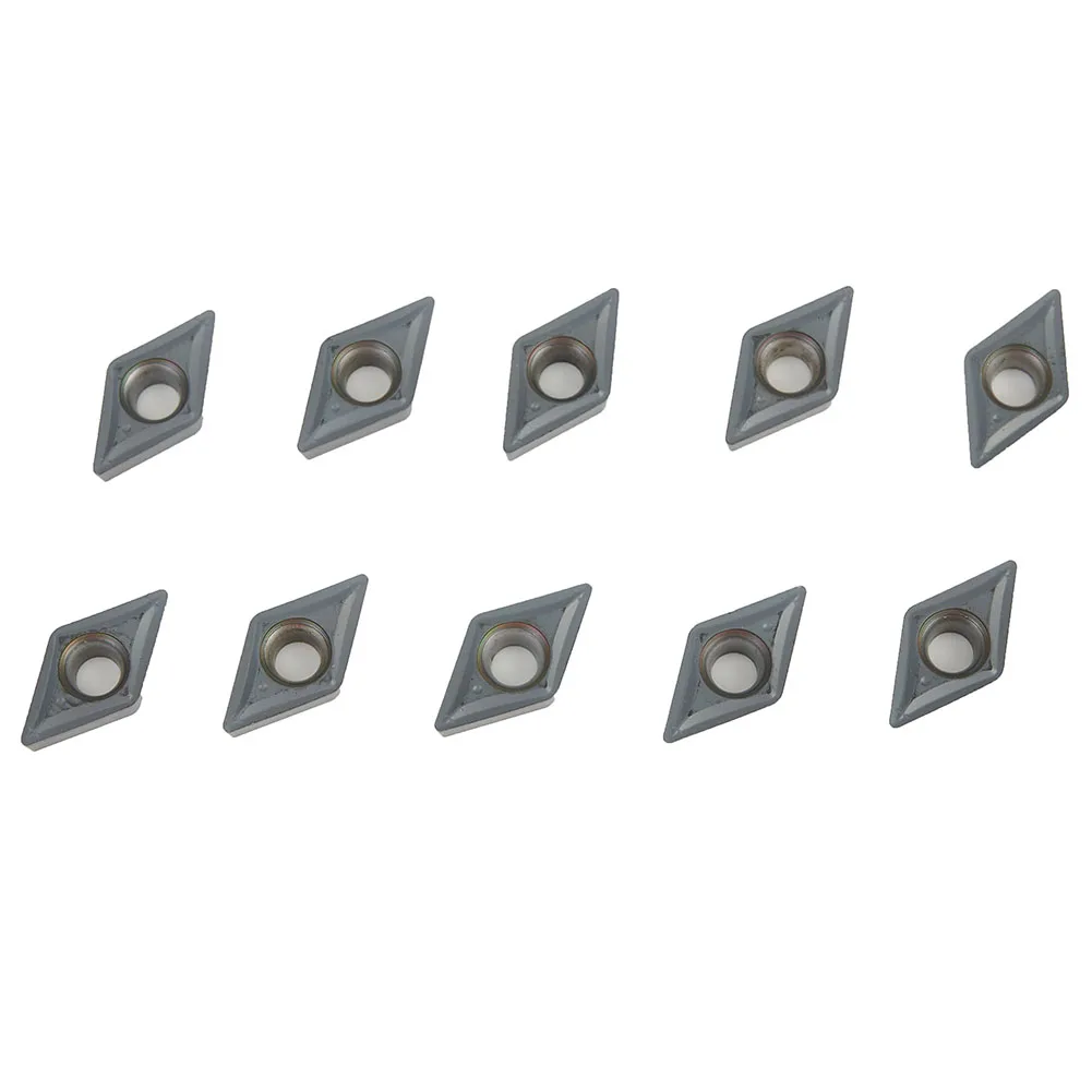 10pc DCMT 2-1-SM DCMT070204 SM IC907 Carbide Insert Lathe Turning Milling Insert Milling Cutter Kit Power Tools
10pc DCMT 2-1-SM DCMT070204 SM IC907 Carbide Insert Lathe Turning Milling Insert Milling Cutter Kit Power Tools