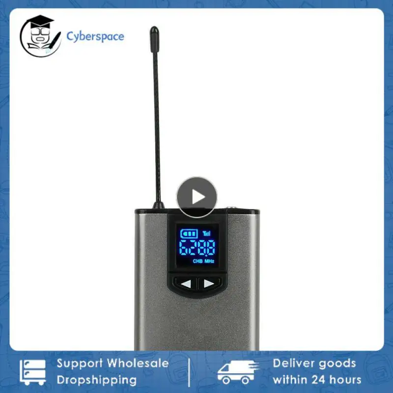 Speech Wireless Microphone Lapel Headset Mini Portable Receiver Transmitter UHF Professional Public Speaking Plug And Play
Speech Wireless Microphone Lapel Headset Mini Portable Receiver Transmitter UHF Professional Public Speaking Plug And Play