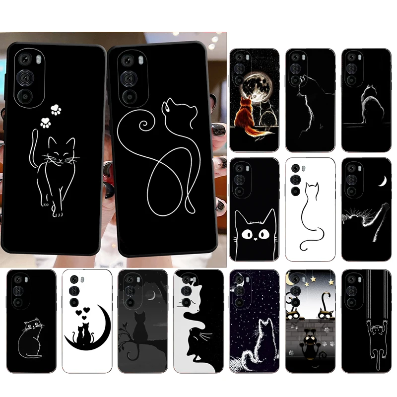 Black Cat Phone Case for Moto E22i E22 E32 E40 E20 Edge X30 20 Lite 20Pro 30 Neo Ultra Fusion E7Power E7 E6 Plus Funda
Black Cat Phone Case for Moto E22i E22 E32 E40 E20 Edge X30 20 Lite 20Pro 30 Neo Ultra Fusion E7Power E7 E6 Plus Funda