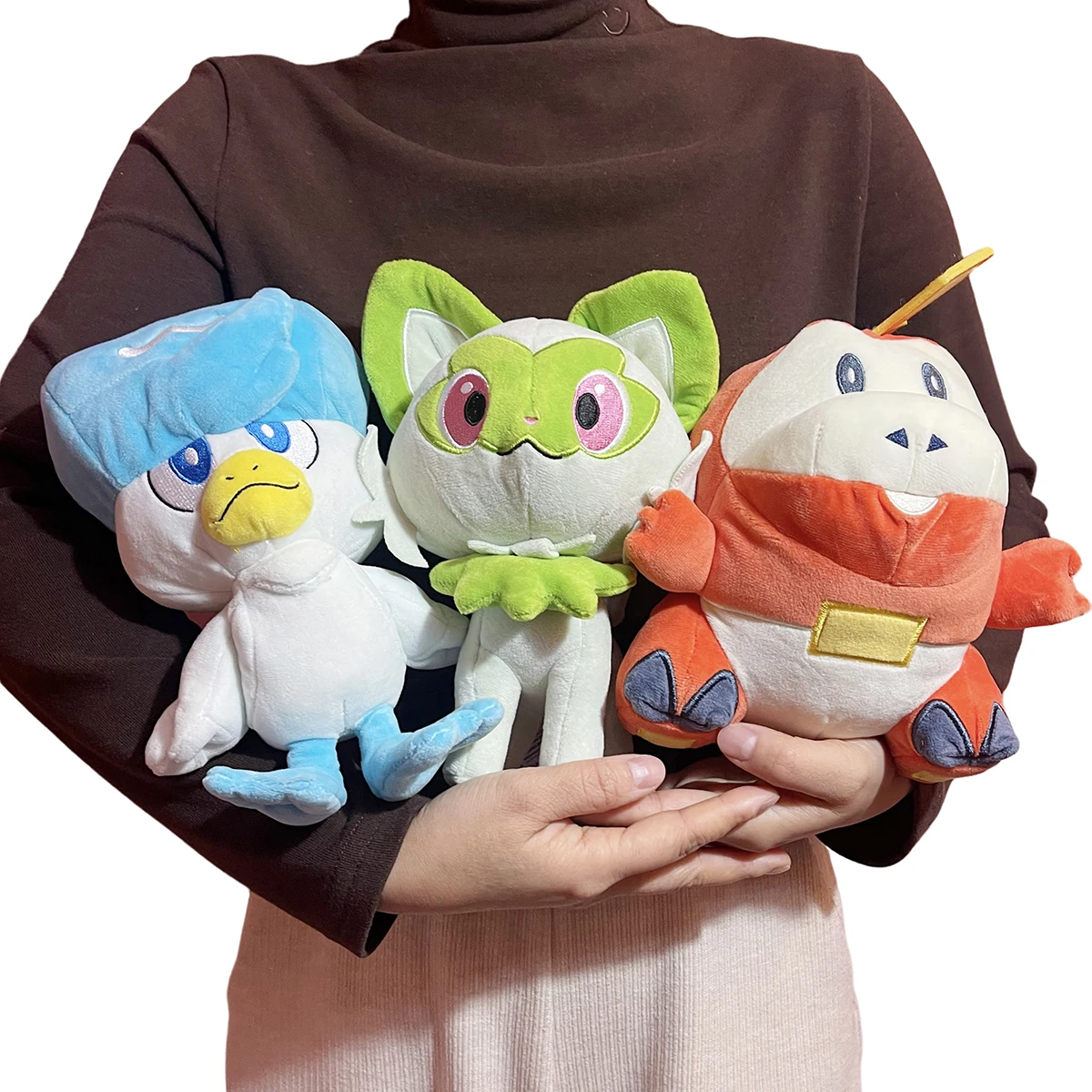 Новый Покемон алая и фиолетовая Meowscarada плюшевая Женская Sprigatito Quaxly Fuecoco Koraidon Miraidon аниме Коллекционная кукла
Новый Покемон алая и фиолетовая Meowscarada плюшевая Женская Sprigatito Quaxly Fuecoco Koraidon Miraidon аниме Коллекционная кукла