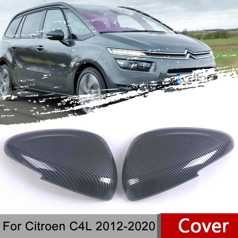 For Citroen C4L 2012 2013 2014~2020 Rear View Mirrors Cover Car Door Side Rearview Exterior Accessories ABS Carbon Electroplated
For Citroen C4L 2012 2013 2014~2020 Rear View Mirrors Cover Car Door Side Rearview Exterior Accessories ABS Carbon Electroplated