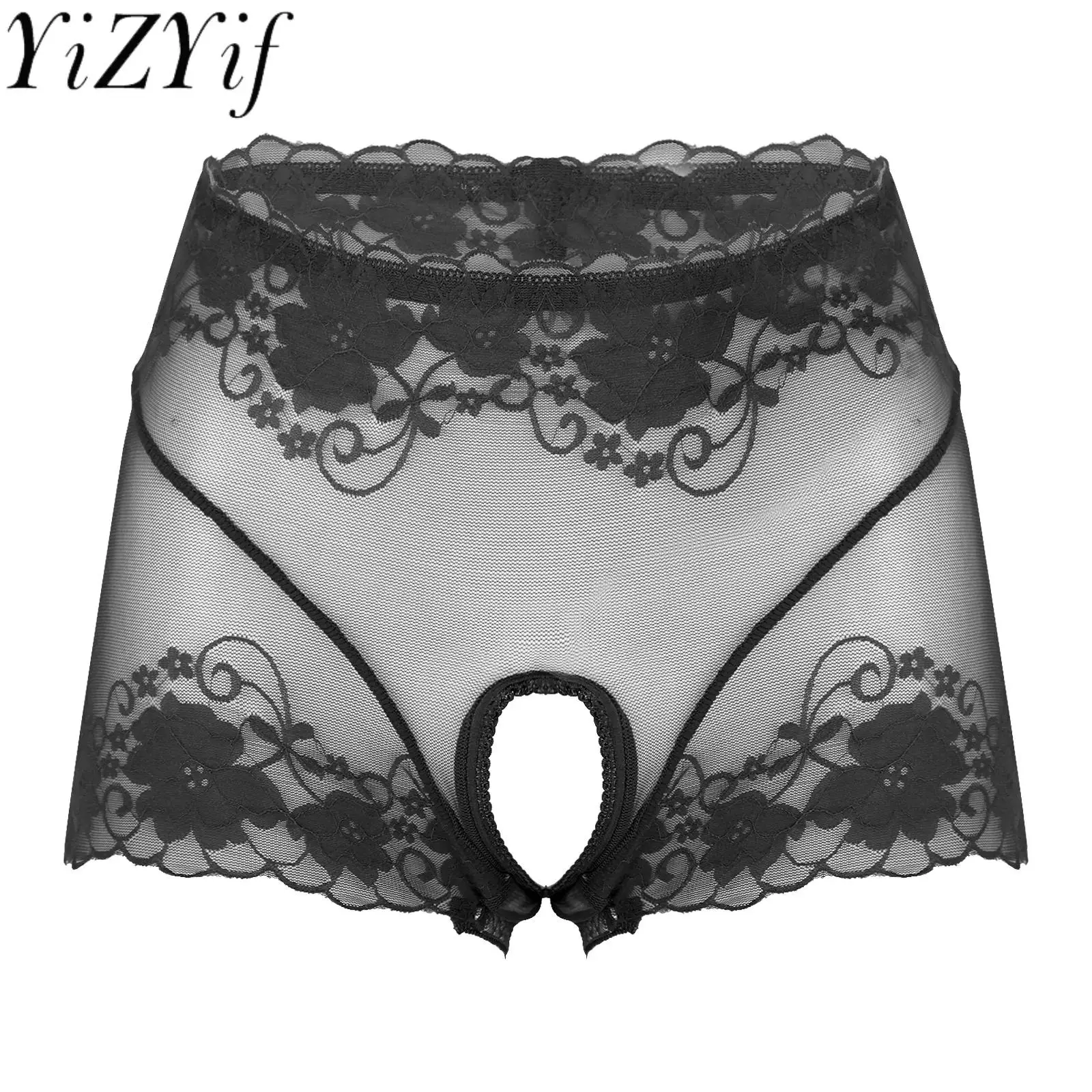 Woman's Floral Lace Low Rise Hollow Out Panties Underwear Mesh Bikini Briefs See-Through Boyshorts Boxer Briefs Underpants
Woman's Floral Lace Low Rise Hollow Out Panties Underwear Mesh Bikini Briefs See-Through Boyshorts Boxer Briefs Underpants
