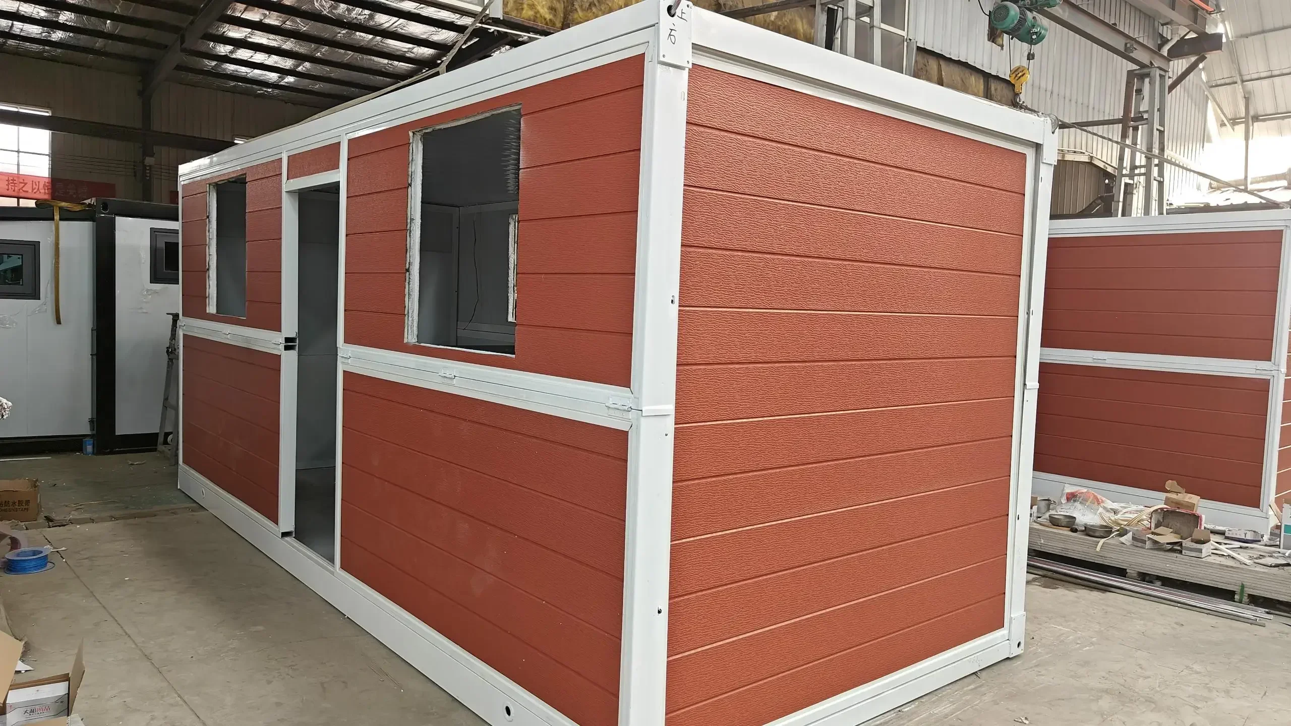 2Foldable container steel structure house for people to live in custom color and floor
2Foldable container steel structure house for people to live in custom color and floor