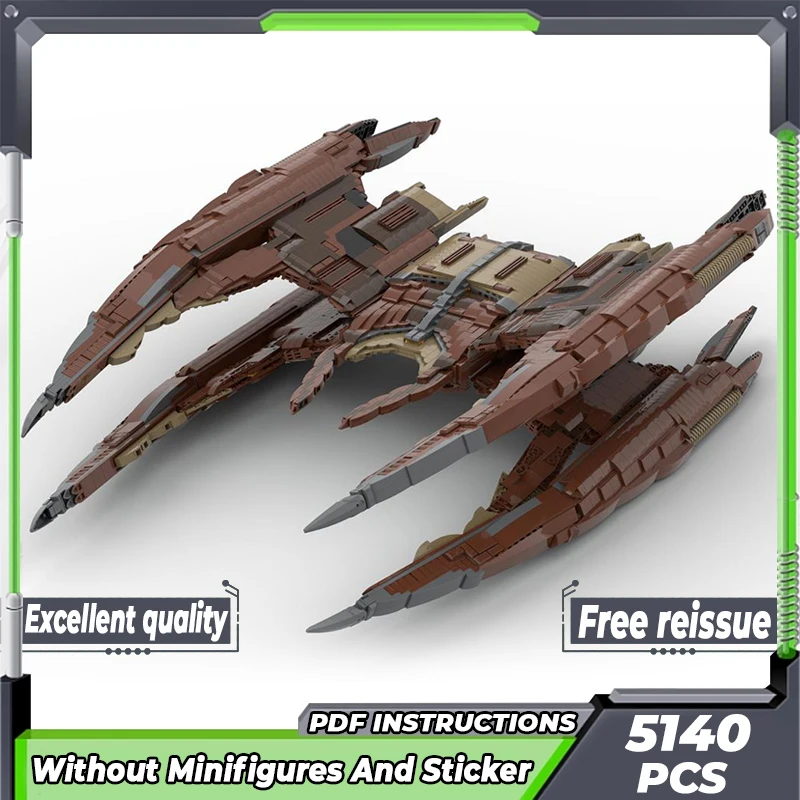 Moc Building Bricks Famous Star Game Model The Shrike Battleship Technology Modular Blocks Gift Christmas Toy DIY Sets Assembly
Moc Building Bricks Famous Star Game Model The Shrike Battleship Technology Modular Blocks Gift Christmas Toy DIY Sets Assembly