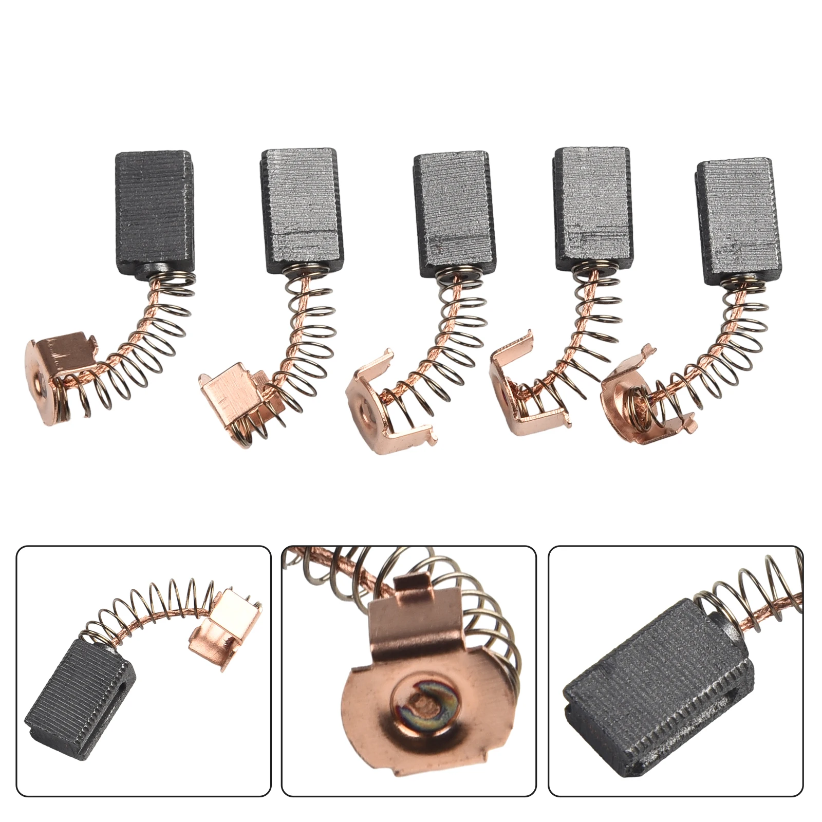 10pcs Carbon Brush 5x8x12mm Size For Angle Grinder G720 Power Tools Replacement Spare Components 5x8x12mm Carbon Brushes
10pcs Carbon Brush 5x8x12mm Size For Angle Grinder G720 Power Tools Replacement Spare Components 5x8x12mm Carbon Brushes