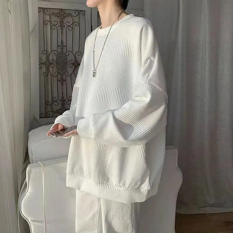 Spring Autumn Winter Fashion Man Casual Men's Loose Solid Pullover Tess Soft Knitted Versatile
Spring Autumn Winter Fashion Man Casual Men's Loose Solid Pullover Tess Soft Knitted Versatile