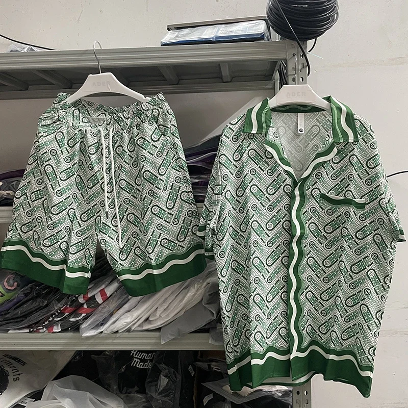 2024 new Green Casablanca Shirt Men Women Top Quality Hawaiian Shirts Tee Pure cotton trendy brand T-shirt
2024 new Green Casablanca Shirt Men Women Top Quality Hawaiian Shirts Tee Pure cotton trendy brand T-shirt
