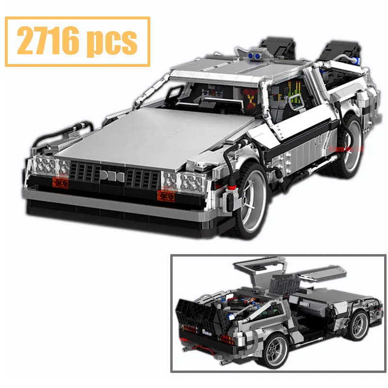 Новая серия фильмов временное путешествие Назад в будущее 1985 машина Highhal Racing строительные блоки спортивная модель автомобиля
Новая серия фильмов временное путешествие Назад в будущее 1985 машина Highhal Racing строительные блоки спортивная модель автомобиля