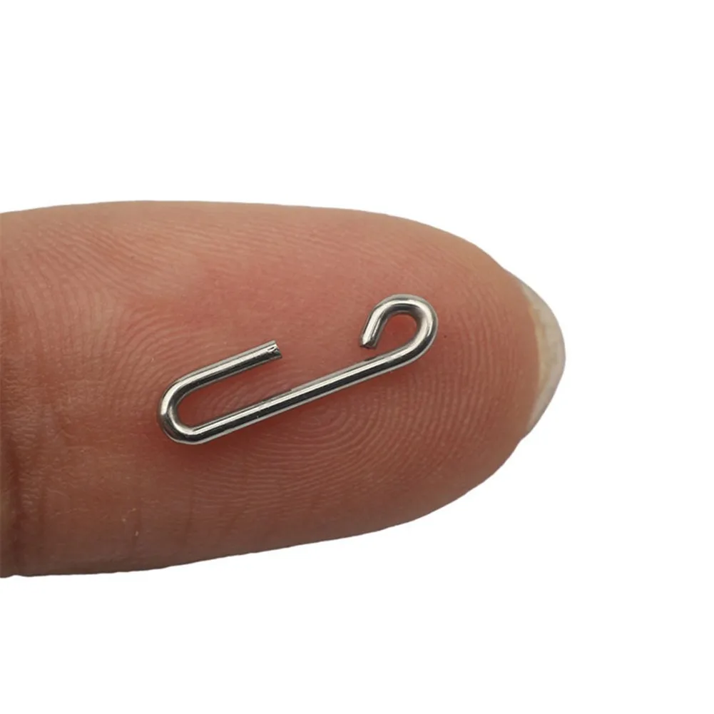 Fishing Clips Change Snaps Stainless Steel 100Pcs Connector Fishing Hook Lure Quick Change Snaps Tackle Hot Sale
Fishing Clips Change Snaps Stainless Steel 100Pcs Connector Fishing Hook Lure Quick Change Snaps Tackle Hot Sale