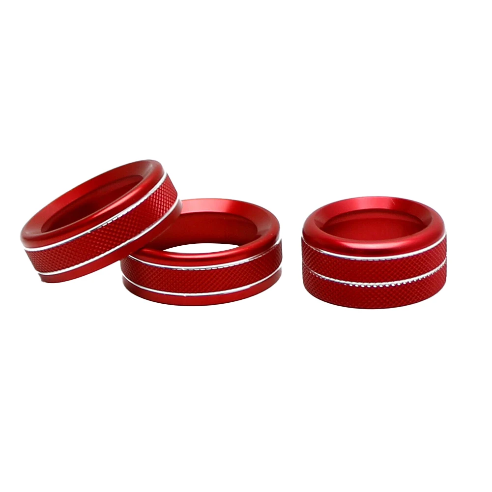 3Pc Red Aluminum Alloy GPS Navigation Screen Volume Tune Knob Ring Trim For Toyota For Tacoma 16-23 Replacement Car Accessorie
3Pc Red Aluminum Alloy GPS Navigation Screen Volume Tune Knob Ring Trim For Toyota For Tacoma 16-23 Replacement Car Accessorie