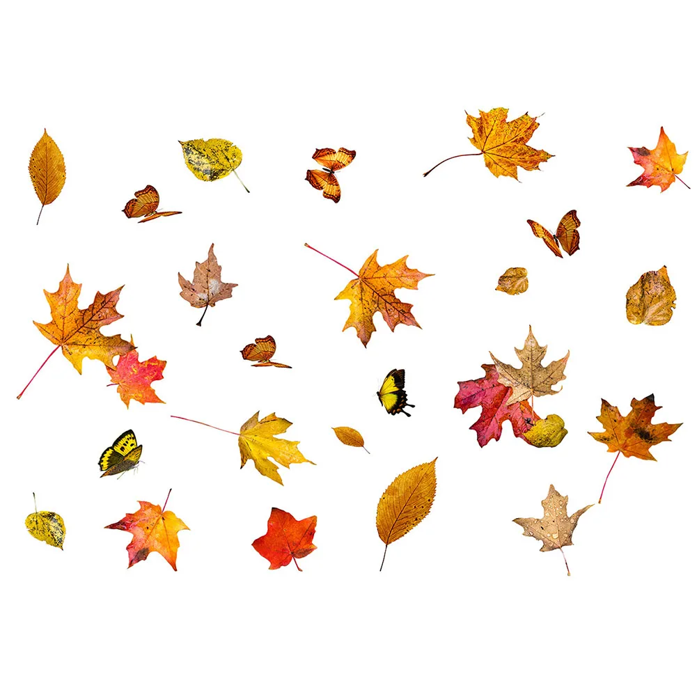 Autumn Stickers 40cm*30cm Adhesive Backing Compact Decoration For Clean And Smooth Walls For Mirrored Plastic Objects
Autumn Stickers 40cm*30cm Adhesive Backing Compact Decoration For Clean And Smooth Walls For Mirrored Plastic Objects