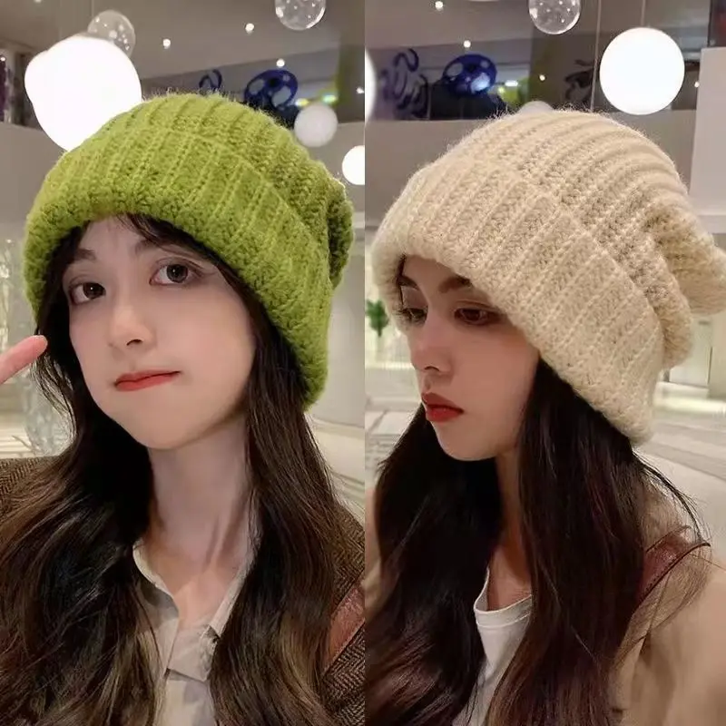 Warm protective hat women's autumn and winter knitted hat comfortable cold-proof beanie hat
Warm protective hat women's autumn and winter knitted hat comfortable cold-proof beanie hat