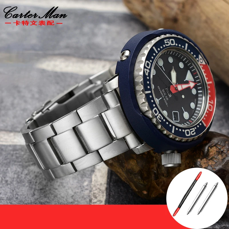Solid fine steel watchband for Seiko belt No. 5 Water Ghost diving canned abalone wristband men's 22mm bracelet Insurance buckle
Solid fine steel watchband for Seiko belt No. 5 Water Ghost diving canned abalone wristband men's 22mm bracelet Insurance buckle